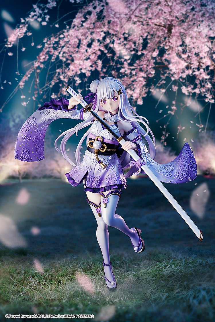 Emilia Combat Outfit ver. — scale 1/7 premium en tenue japonaise traditionnelle